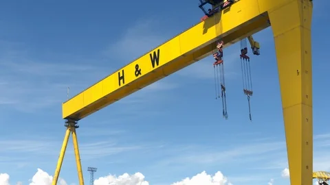 Harland &amp; Wolff, Belfast Stock Footage 89582332