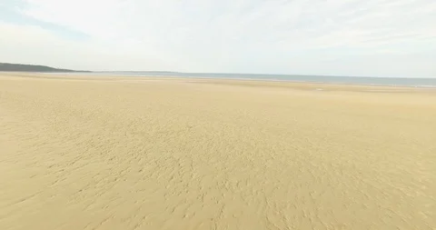 Harlech Beach Stock Footage 90059846