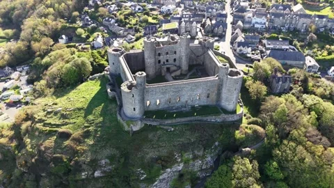 Harlech castle 2026 Stock Footage 333258388