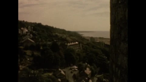 Harlech Castle Stock Footage 253120030