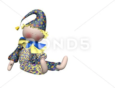 HARLEQUIN-2 Stock Illustration