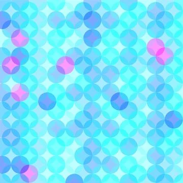 Harlequin background large Subtle blue background with overlapping circles... 스톡 사진