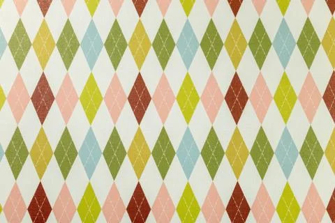 Harlequin Pattern Graphic Resource, Burlington, Diamond Stock Illustration