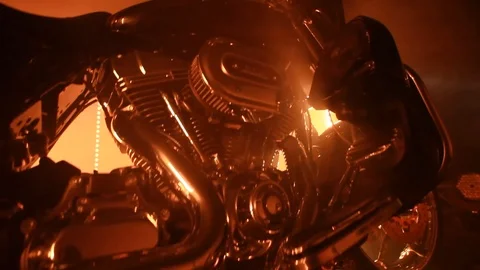 Harley Davidson 110 Screamin Eagle Stock Footage 101098358