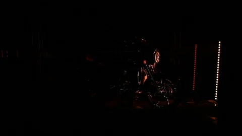 Harley Davidson 110 Screamin Eagle Stock Footage 101098400