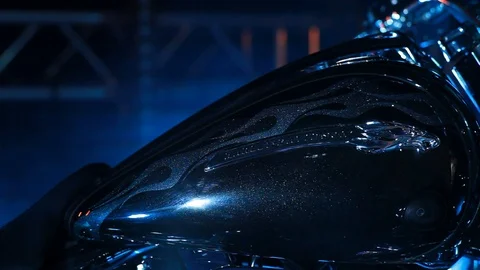 Harley Davidson 110 Screamin Eagle Stock Footage 101098425