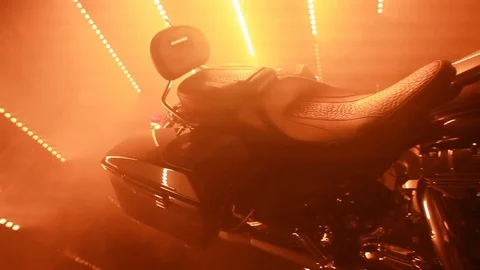 Harley Davidson 110 Screamin Eagle Stock Footage 101098430