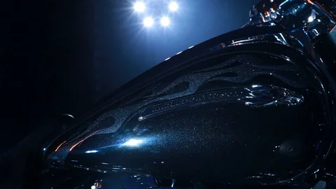 Harley Davidson 110 Screamin Eagle Stock Footage 101098442