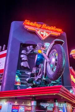Harley Davidson Cafe Stock Photos