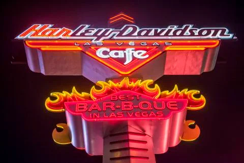 Harley Davidson Cafe Stock Photos
