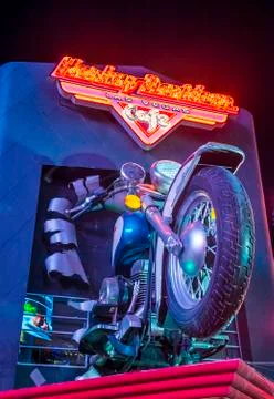 Harley Davidson Cafe Stock Photos