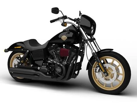 Harley-Davidson FXDL Dyna Low Rider S 2016 3D Model