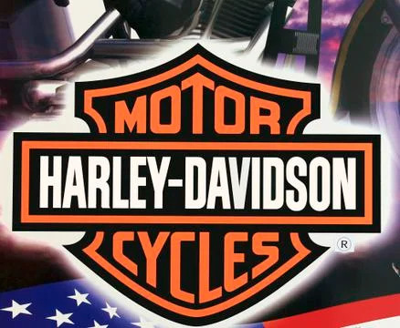 Harley Davidson Logo Stock Illustration