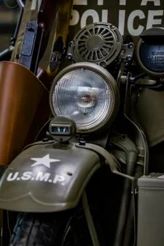 Harley Davidson motorcycle gear elements. Stock Photos