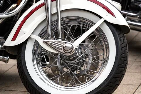 Harley Davidson motorcycle gear elements. Stock Photos