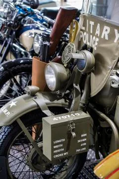 Harley Davidson motorcycle gear elements. Stock Photos