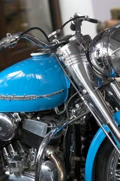 Harley Davidson motorcycle gear elements. Stock Photos