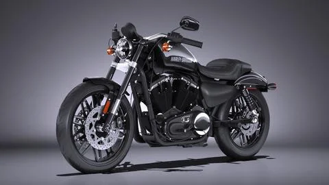 Harley-Davidson Sportster 1200 Forty-Eight 2013 3D model