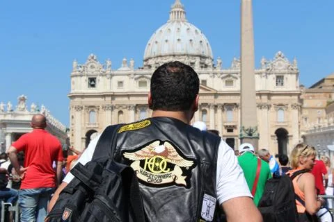 Harley Davidson Rome Stock-Fotos