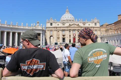 Harley Davidson Rome Stock-Fotos
