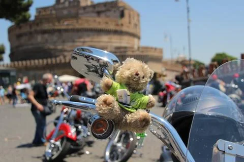Harley Davidson Rome Stock-Fotos