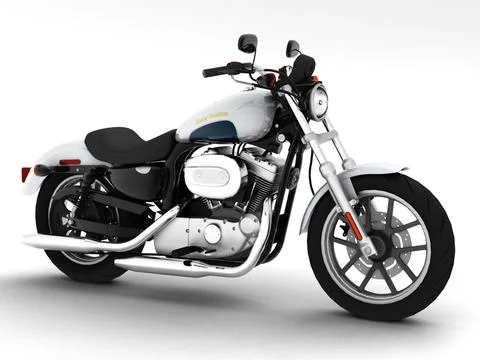 3d model of harley davidson sportster 1200