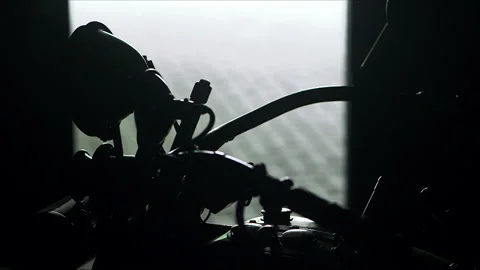 Harley silhouette Stock Footage 161927198