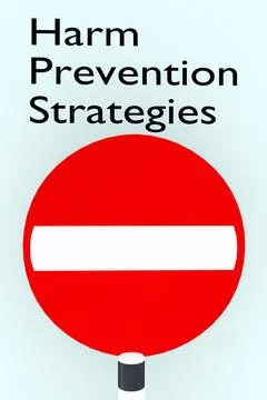 Harm Prevention Strategies concept 스톡 일러스트