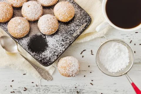 Harmful breakfast Stock Photos