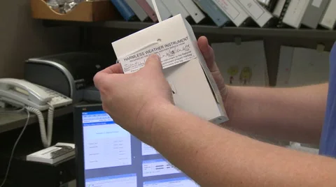 Harmless Weather Instrument Stock Footage 54713360