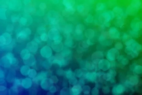 Harmonic gradient with transitions of green and blue colors and circle shaped Stock Photos