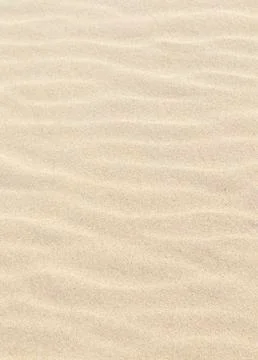 Harmonic pattern of sandy beach Stock Photos