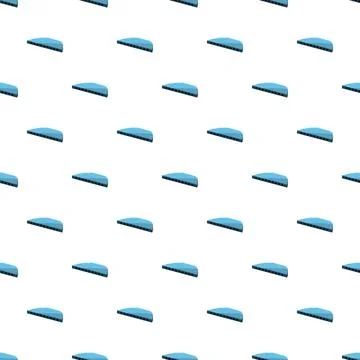 Harmonica pattern repeating texture on white background 库存插图