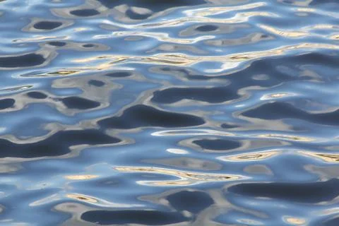 Harmonious combination of waves of different colors Stock Photos