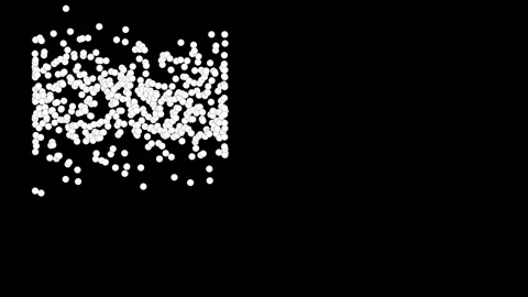 Harmonious Grid: Exploring Kinetic Art Stock Footage 249993654