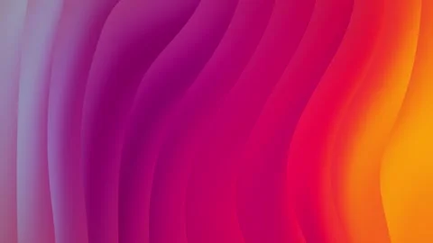 Harmonious hue abstract digital art showcasing a vibrant gradation of colors, Stock Footage 302916618