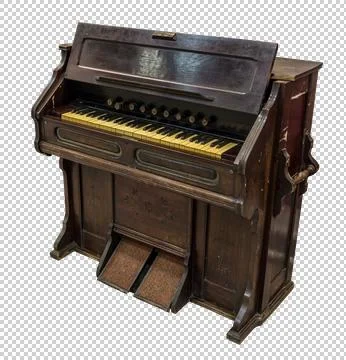 Harmonium. Pump organ. Stock Photos