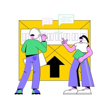 Harmonized System abstract concept vector illustration. Illustrazione stock