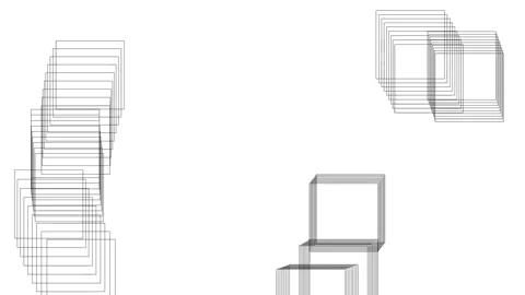 Harmonizing the elusive synergy of looping particles Stock Footage 260321618