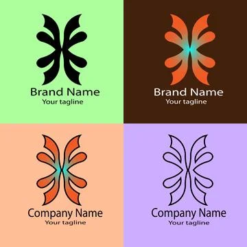 Harmony Crest - Simple logo design for use Stock Illustration