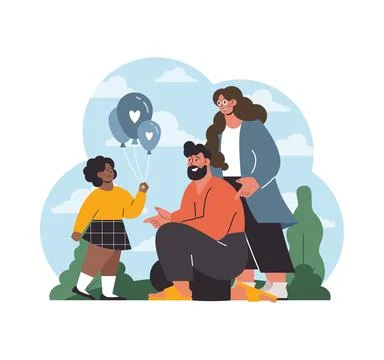 Harmony in Diversity. Stock Illustration