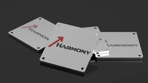 Harmony Gold logo Illustrative 3D Animation WorldClass Moving Symbol Stock Footage 262022429