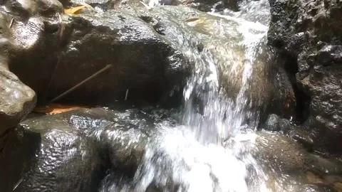 Harmony of Water over Stone Vídeos de archivo 332156900