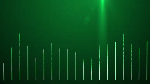 Harmony Waves Across a Lush Green Soundscape Stock Footage 309790742