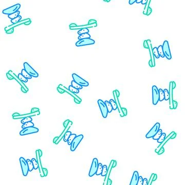 Harmony zen vector seamless pattern Stock Illustration