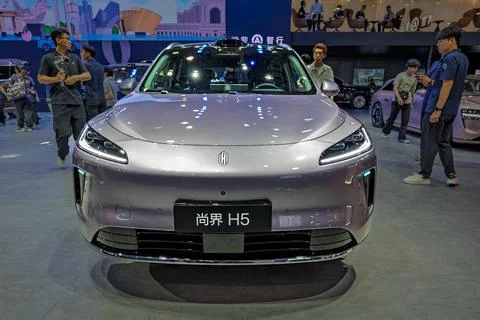 HarmonyOS-powered vehicles debut at the 23rd China Changchun Auto Expo Fotos de archivo