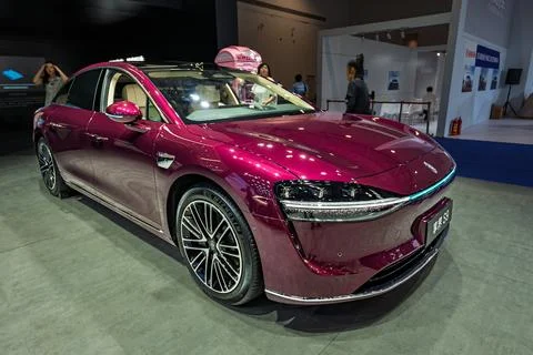 HarmonyOS-powered vehicles debut at the 23rd China Changchun Auto Expo Fotos de archivo