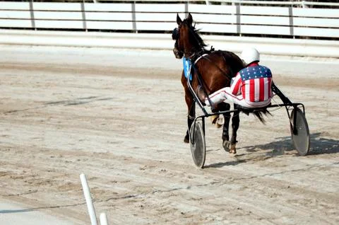 Harness racing Stock Photos
