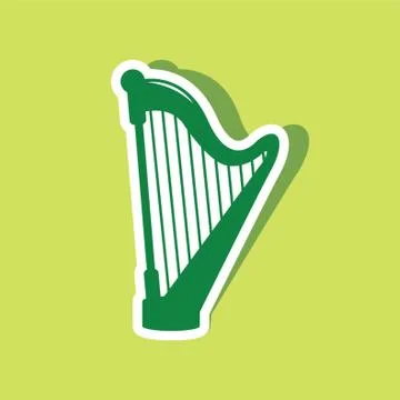 Harp Stock Illustration