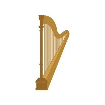 Harp Illustrazione stock